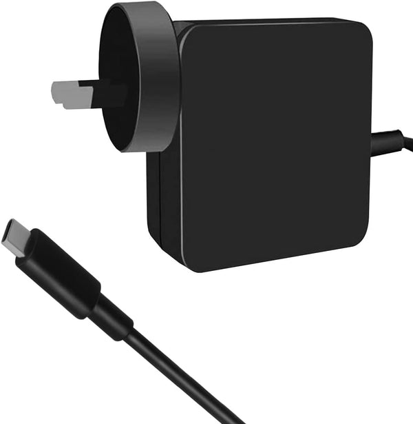 Lenovo 45W USB Type-C Power Adapter for Macbook Pro, Macbook Air, HP, Dell, Lenovo, Samsung Galaxy,Acer Chromebook,Other USB C Powered Devices and USB-C Enabled Smartphones and Tablets.